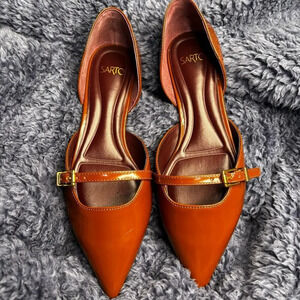 Sarto by Franco‎ Sarto Holly d'Orsay Flat in Tobacco Size 6